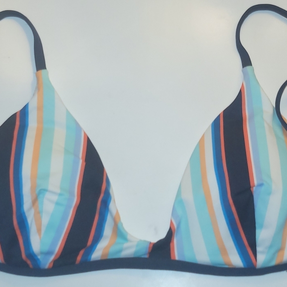 JETS AUSTRALIA Retro Striped Bikini Top - Picture 4 of 8